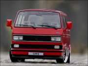 1:18 VW T3 Bus Multivan mit Alu-PVC-Felgen